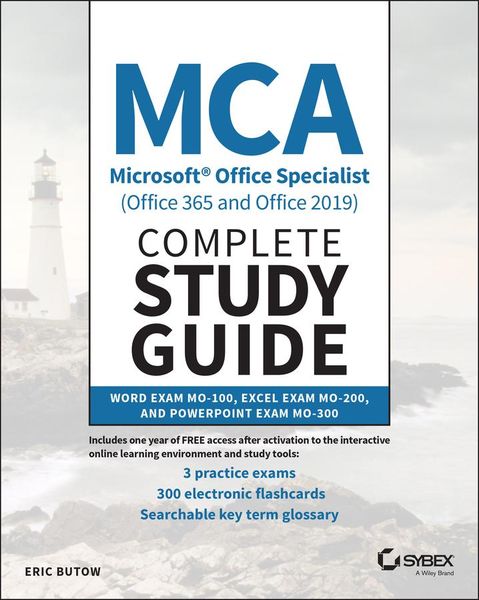 Produktbild: MCA Microsoft Office Specialist (Office 365 and Office 2019) Complete Study Guide