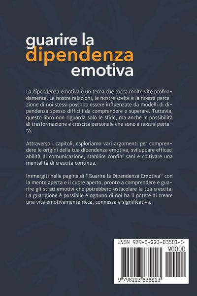 Produktbild: Guarire la Dipendenza Emotiva