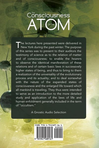 Produktbild: The Consciousness Of The Atom