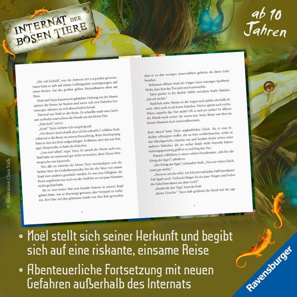 Produktbild: Internat der b&ouml;sen Tiere, Band 3 - Die Reise
