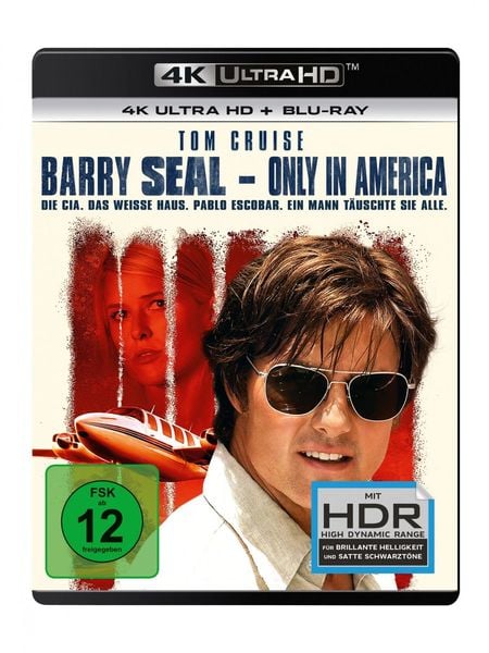 Barry Seal - Only in America (4K Ulta HD) (+ Blu-ray 2D)