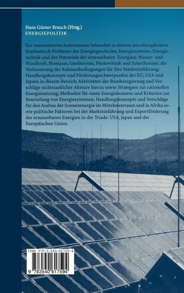 Produktbild: Energiepolitik