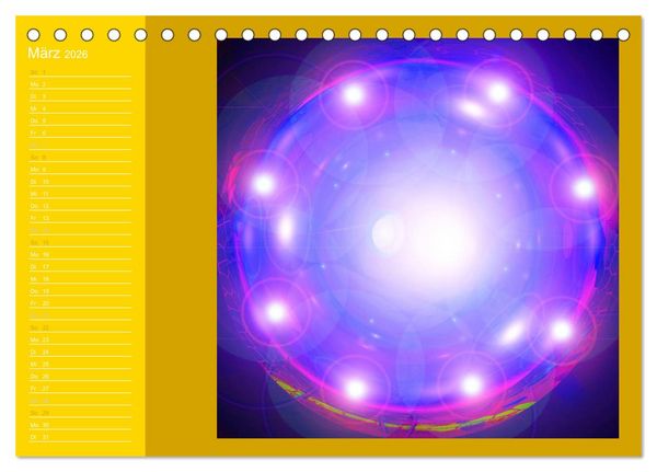 Produktbild: Licht-Portale 2026 (Tischkalender 2026 DIN A5 quer), CALVENDO Monatskalender