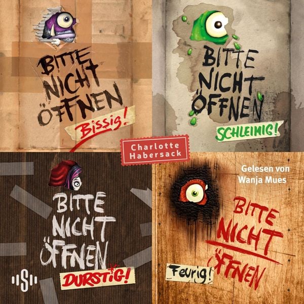 Produktbild: Bitte nicht &ouml;ffnen: Bitte nicht &ouml;ffnen - Meine gro&szlig;e H&ouml;rbuchbox