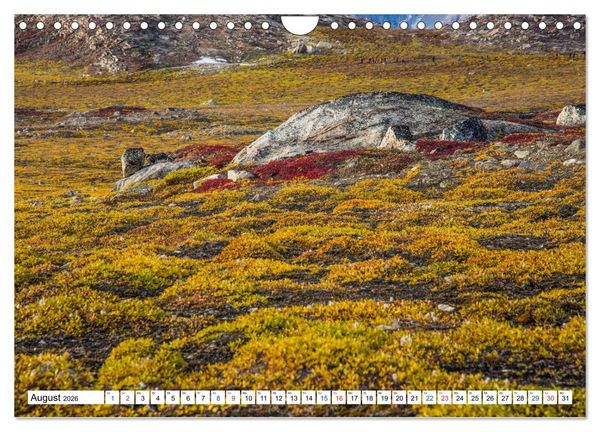 Produktbild: Scoresbysund - Sommer im gr&ouml;&szlig;ten und l&auml;ngsten Fjordsystem der Welt (Wandkalender 2026 DIN A4 quer), CALVENDO Monatskalender