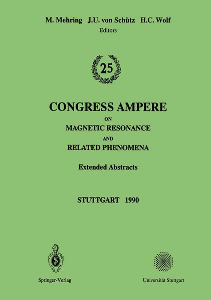 Produktbild: 25th Congress Ampere on Magnetic Resonance and Related Phenomena