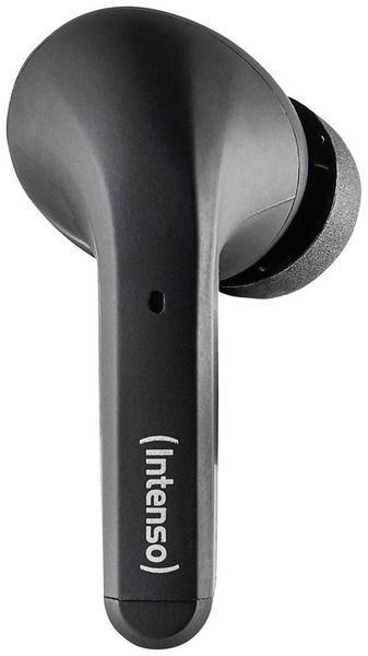 Produktbild: Intenso T300A In Ear Headset Bluetooth® Stereo Schwarz Noise Cancelling Batterieladeanzeige, Headset, Ladecase, Touch-Steuerung