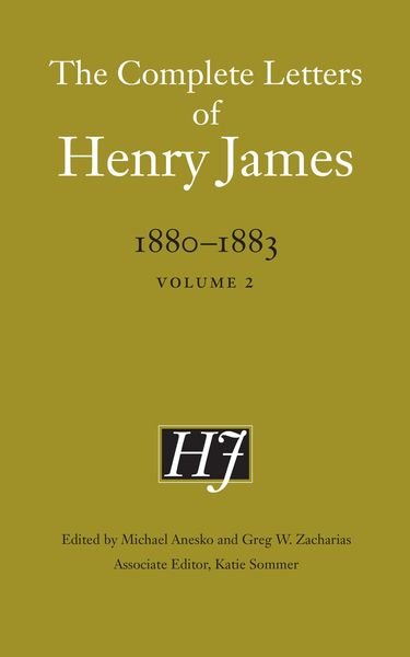 Produktbild: Complete Letters of Henry James, 1880-1883