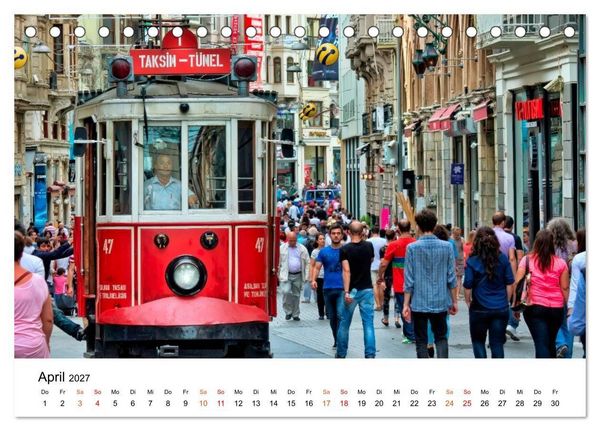 Produktbild: TRAM CLASSICS - Stra&szlig;enbahn Nostalgie (Tischkalender 2027 DIN A5 quer), CALVENDO Monatskalender