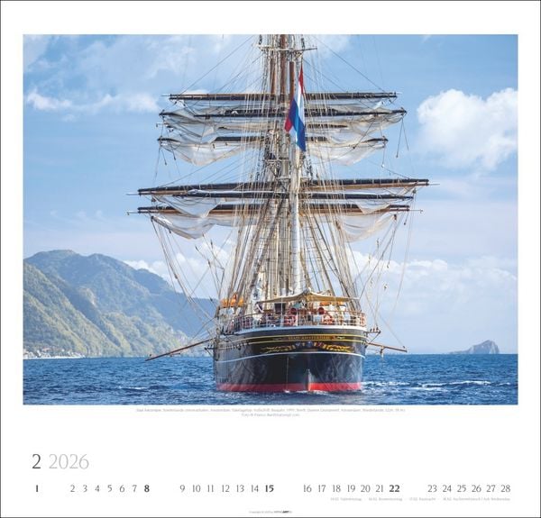 Produktbild: Tall Ships Kalender 2026
