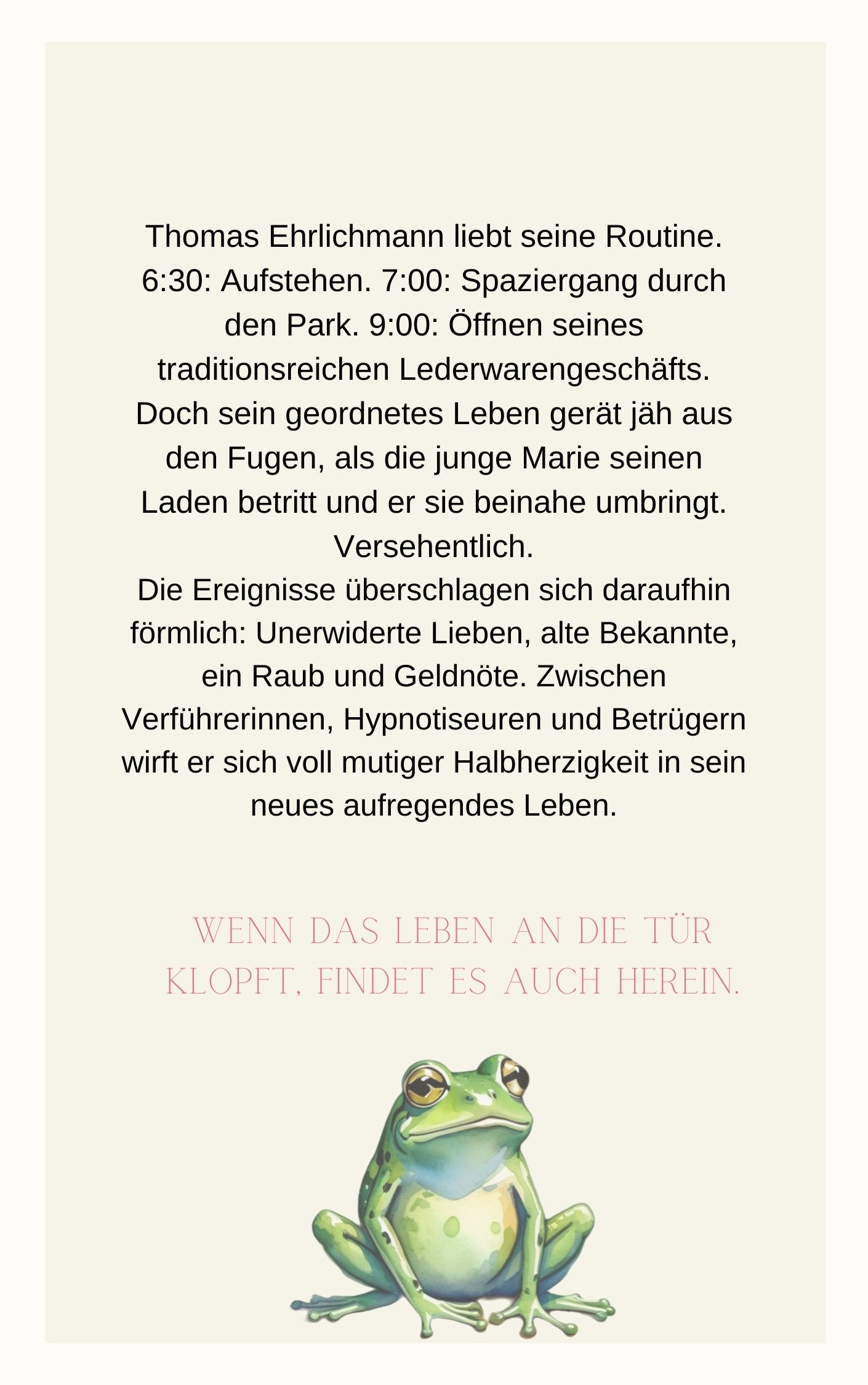 Produktbild: Das zuf&auml;llig aufregende Leben des Thomas Ehrlichmann