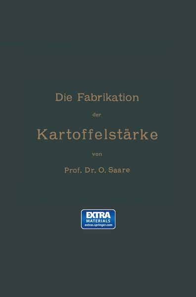 Produktbild: Die Fabrikation der Kartoffelst&auml;rke