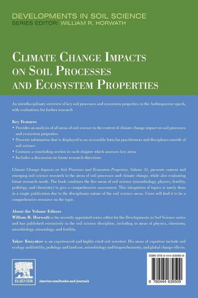 Produktbild: Climate Change Impacts on Soil Processes and Ecosystem Properties