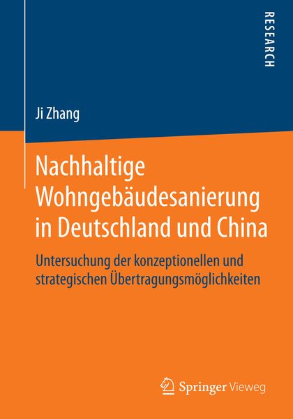 Produktbild: Nachhaltige Wohngeb&auml;udesanierung in Deutschland und China