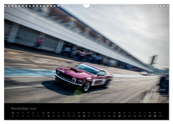 Produktbild: Flying Ford Mustang (Wandkalender 2026 DIN A3 quer), CALVENDO Monatskalender