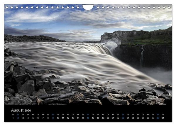 Produktbild: Island - wundervolle Weite (Wandkalender 2026 DIN A4 quer), CALVENDO Monatskalender