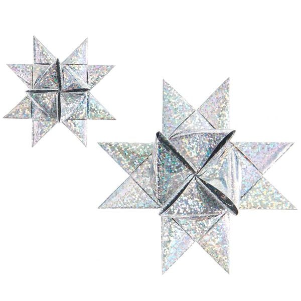 Fröbelsterne Metallic, 60 Streifen, 120 g/m²