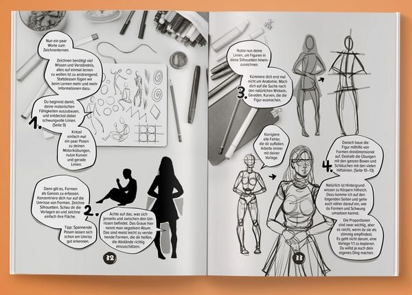 Produktbild: Manga zeichnen lernen mit Spa&szlig;