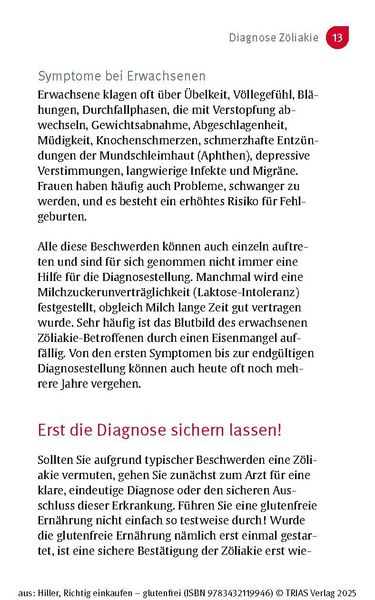 Produktbild: Richtig einkaufen glutenfrei