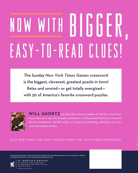 Produktbild: New York Times Games Super Sunday Crosswords Volume 18