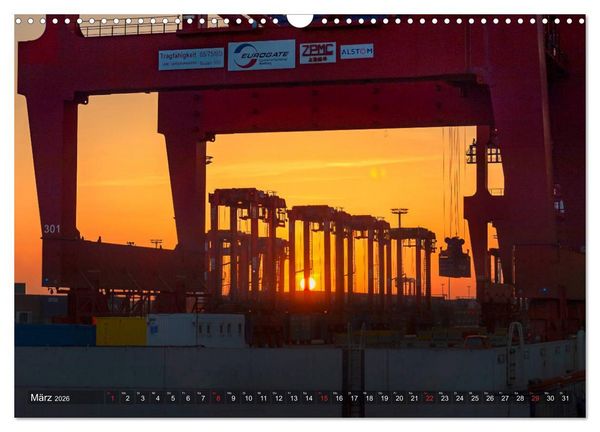 Produktbild: Hamburg Hafen (Wandkalender 2026 DIN A3 quer), CALVENDO Monatskalender