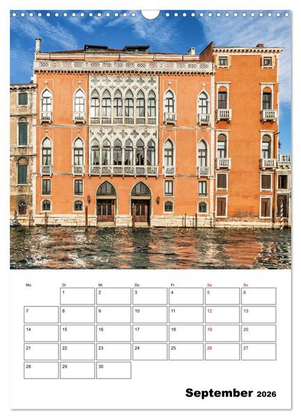 Produktbild: Venedig Kulisse der Serenissima - Terminplaner (Wandkalender 2026 DIN A3 hoch), CALVENDO Monatskalender