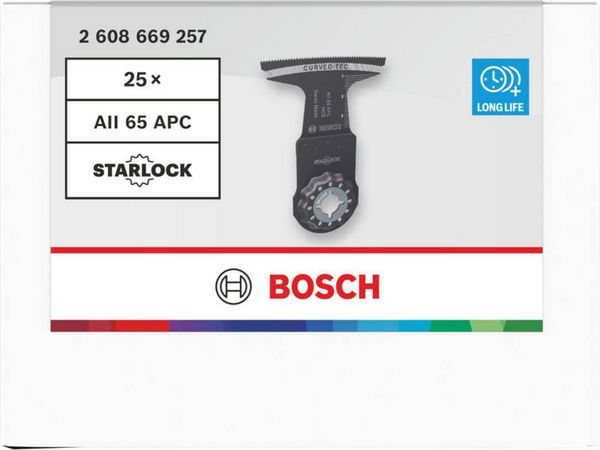 Produktbild: Bosch Accessories 2608669257 2608669257 Multitool-S&auml;gebl&auml;tter 1 St.
