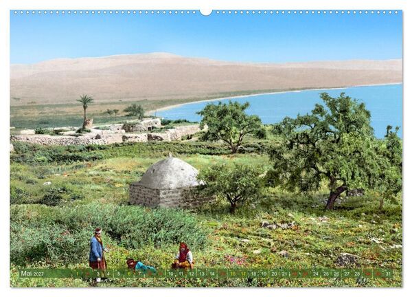 Produktbild: Heiliges Land um das Jahr 1900 - Fotos neu restauriert und koloriert (Wandkalender 2027 DIN A2 quer), CALVENDO Monatskalender