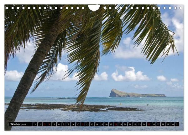Produktbild: Mauritius - Trauminsel im Indischen Ozean (Wandkalender 2026 DIN A4 quer), CALVENDO Monatskalender