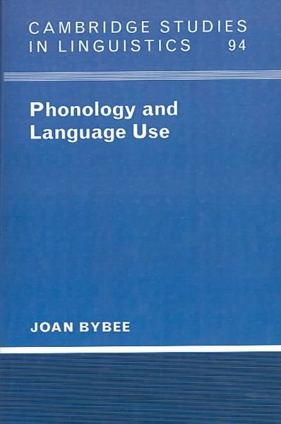 Produktbild: Phonology and Language Use