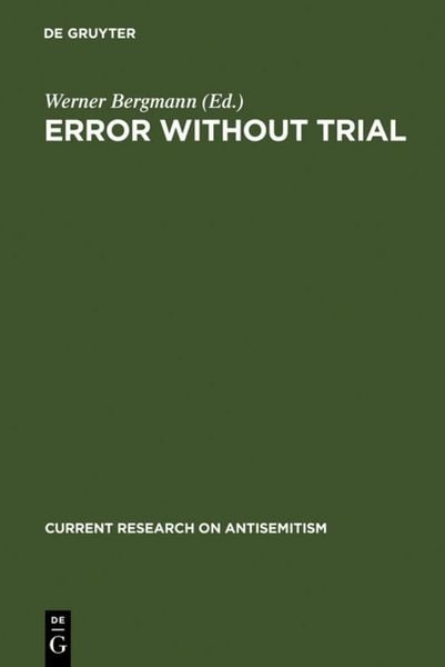 Produktbild: Error Without Trial
