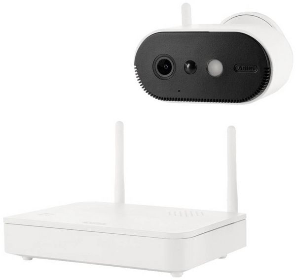 Produktbild: ABUS PPIC91000 LAN, WLAN IP-&Uuml;berwachungskamera-Set 4-Kanal 1920 x 1080 Pixel