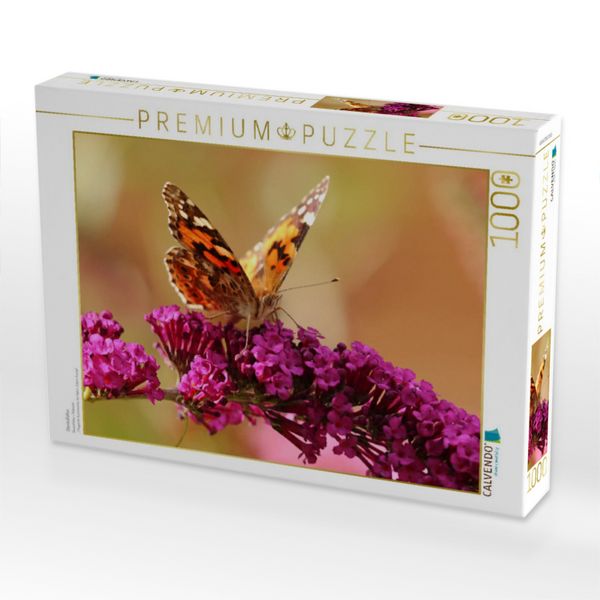Produktbild: CALVENDO Puzzle Diestelfalter | 1000 Teile Lege-Gr&ouml;&szlig;e 64x48cm Foto-Puzzle f&uuml;r gl&uuml;ckliche Stunden