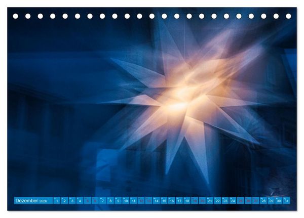 Produktbild: Die Farbe blau - Die Farbe der Weite und des Himmels (Tischkalender 2026 DIN A5 quer), CALVENDO Monatskalender