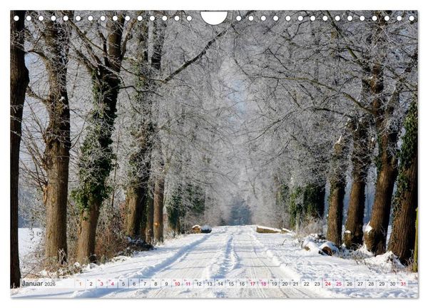Produktbild: Idyllische Wanderwege im Bergischen Land (Wandkalender 2026 DIN A4 quer), CALVENDO Monatskalender