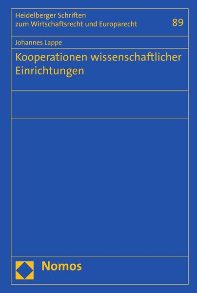 Produktbild: Kooperationen wissenschaftlicher Einrichtungen