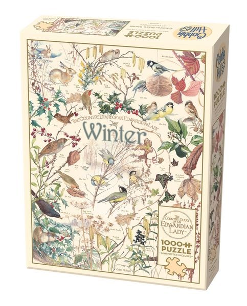 Produktbild: COBBLE HILL PUZZLES - Tagebuch: Winterzeit 1000 Teile