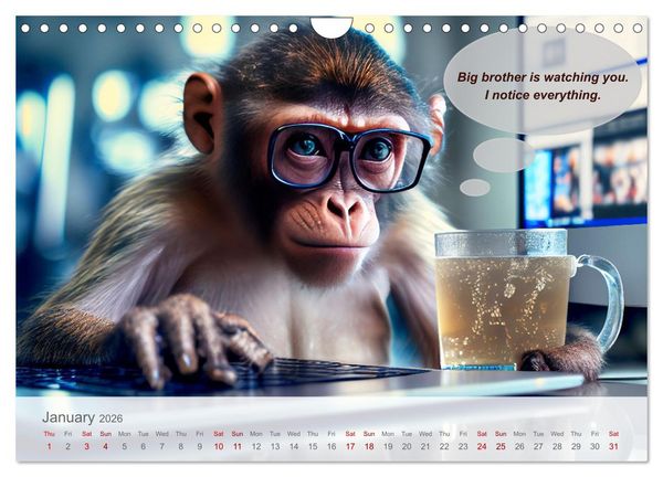 Produktbild: You really think you are an IT expert (Wall Calendar 2026 DIN A4 landscape), CALVENDO 12 Month Wall Calendar