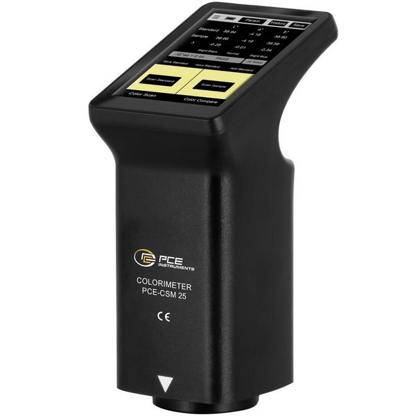 Produktbild: PCE Instruments Farbmessger&auml;t PCE-CSM 25 |D/8&deg; Messgeometrie mit SCI |15 Farbr&auml;ume &ndash; CIE Lab, Luv, LCh, Yxy und weitere