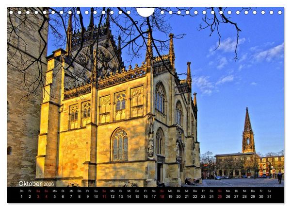 Produktbild: M&uuml;nster - Geschichten aus verschiedenen Jahrhunderten (Wandkalender 2026 DIN A4 quer), CALVENDO Monatskalender
