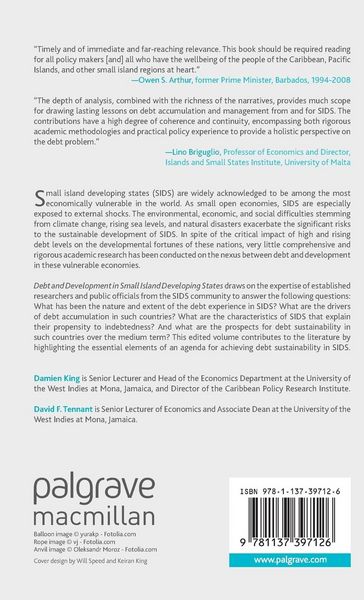 Produktbild: Debt and Development in Small Island Developing States