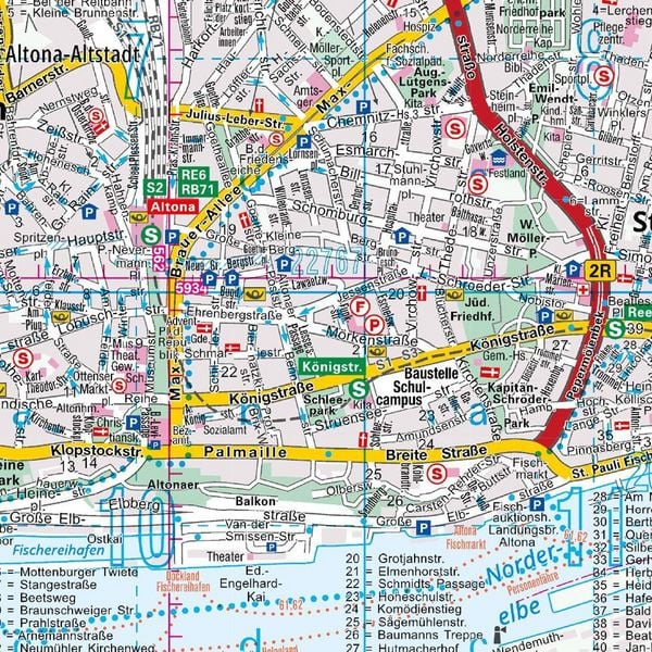 Produktbild: ADAC Stadtatlas Hamburg 1:20.000