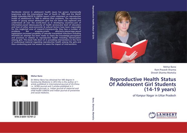 Produktbild: Reproductive Health Status Of Adolescent Girl Students (14-19 years)