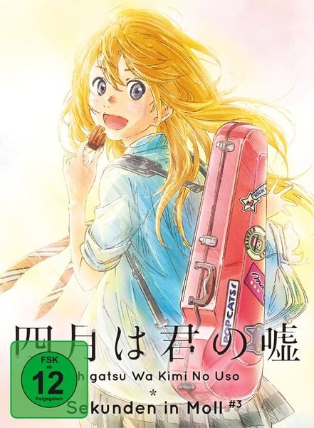 Shigatsu Wa Kimi No Uso - Sekunden in Moll Vol. 3 Ep. 12-16 [2 DVDs] (inkl. Soundtrack) (inkl. Notenblätter)