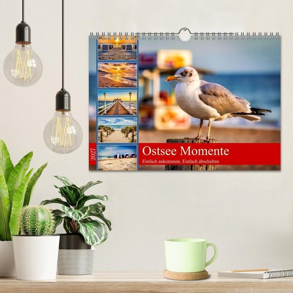 Produktbild: Ostsee Momente (Wandkalender 2027 DIN A4 quer), CALVENDO Monatskalender
