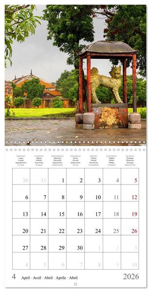 Produktbild: Colours of Vietnam (Wall Calendar 2026 12 &times; 12 Inch) CALVENDO 12 Month Wall Calendar