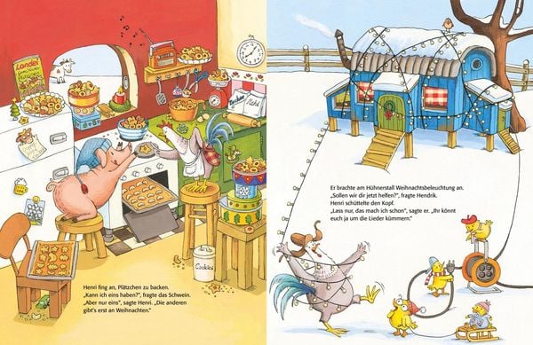 Produktbild: Henri und Henriette feiern Weihnachten