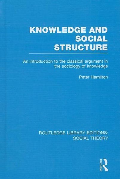 Produktbild: Knowledge & Social Structure