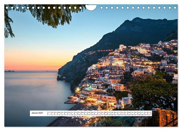 Produktbild: Wundervolle Amalfik&uuml;ste (Wandkalender 2027 DIN A4 quer), CALVENDO Monatskalender