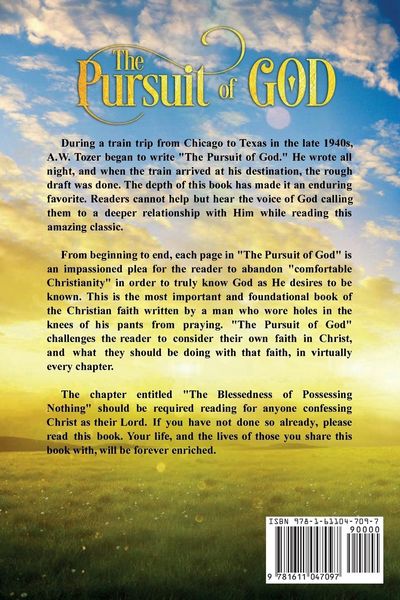 Produktbild: The Pursuit of God